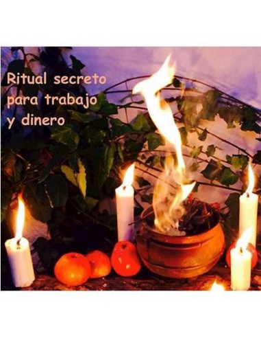 RITUAL SECRETO PARA TRABAJO Y DINERO