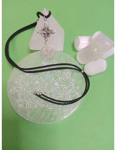 AMULETO DE DOBLE PROTECCIÓN EN PLATA...