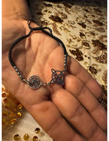 PULSERA DE DOBLE PROTECCIÓN EN PLATA...