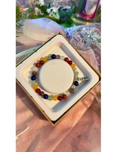 La pulsera de las siete diosas. Protección, amor y éxito.