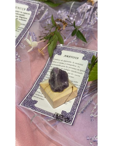 AMATISTA, LA PIEDRA DE LA ESTABILIDAD...