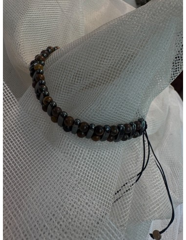 PULSERA MÚLTIPLE DE turmalina, piedra...