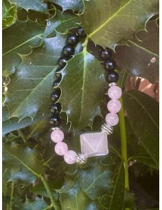 PULSERA CON PIRAMIDE DE...